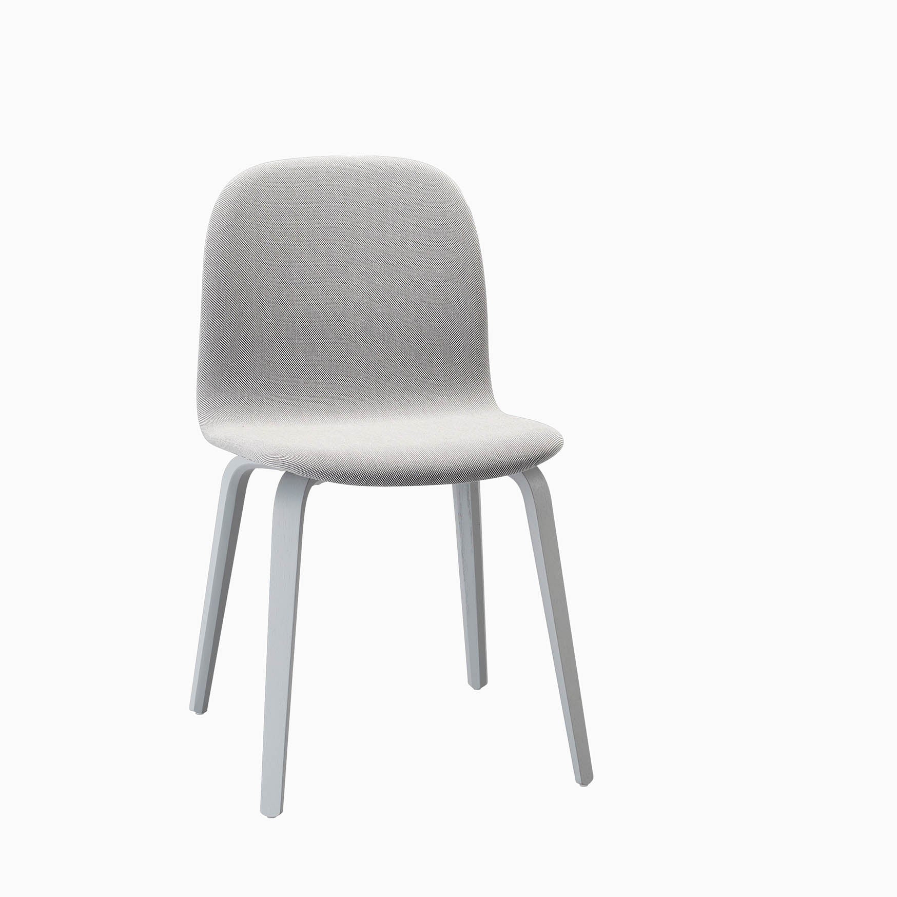 Muuto Visu Chair Wood Base Steelcut Trio 133