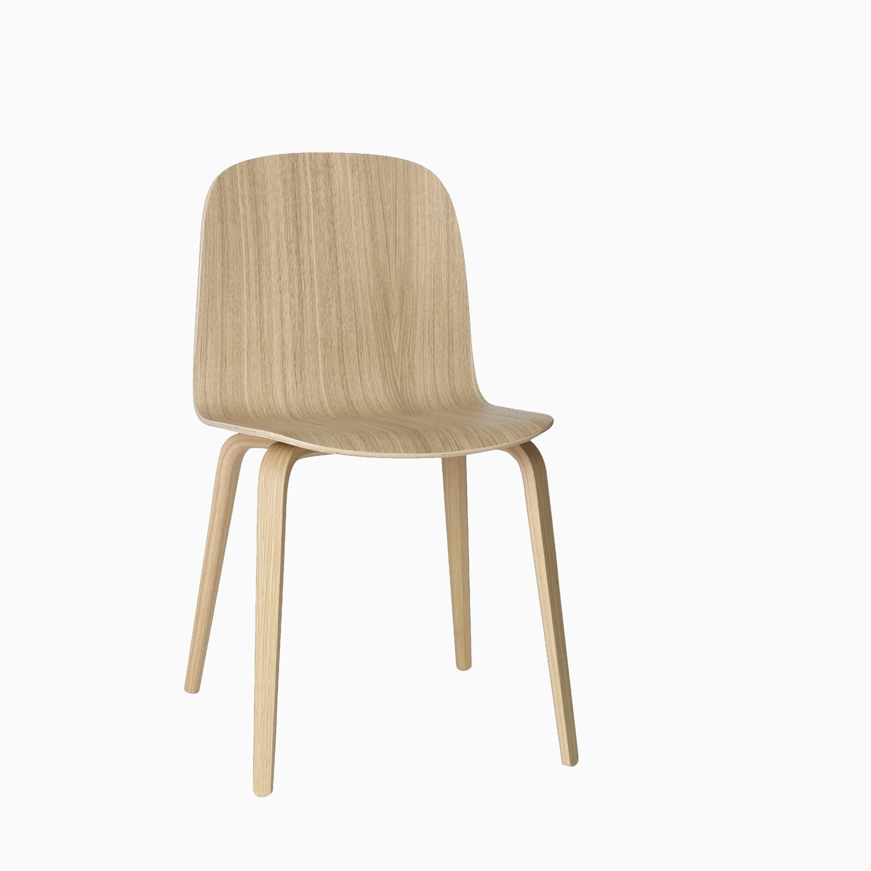 Muuto Visu Chair Wood Base Oak