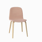 Muuto Visu Chair Wood Base Steelcut Trio 515