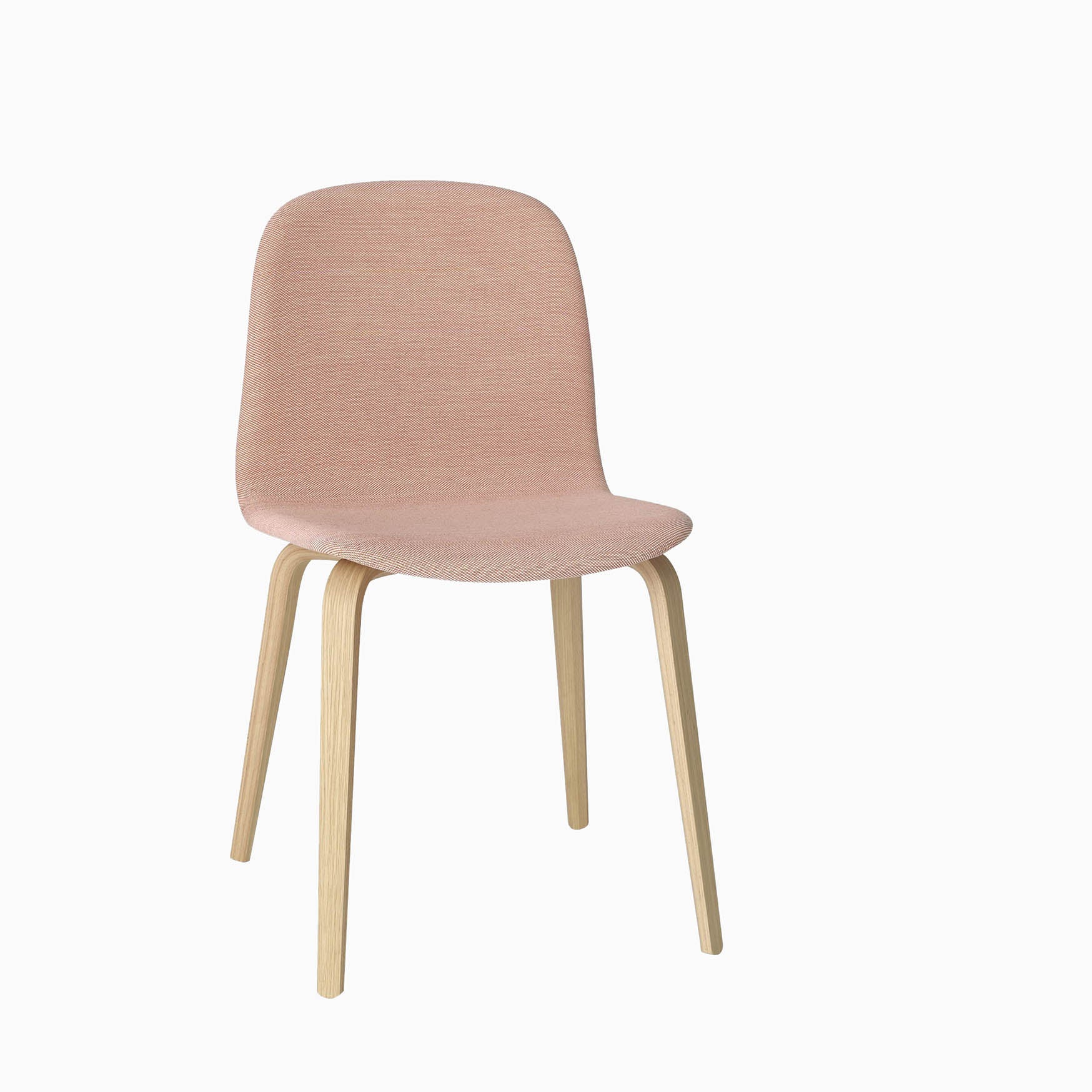 Muuto Visu Chair Wood Base Steelcut Trio 515