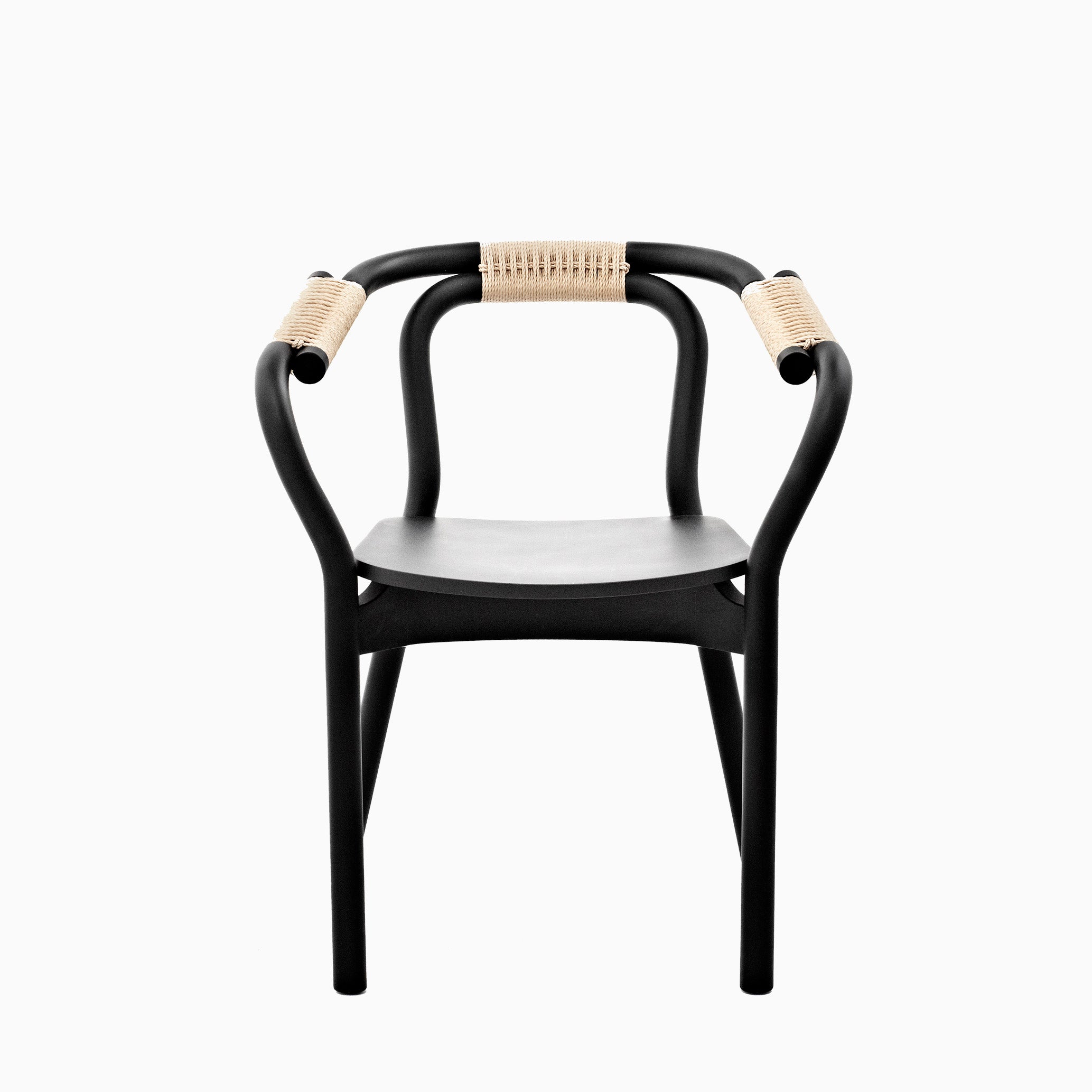 Normann Copenhagen Knot Chair Black Natural