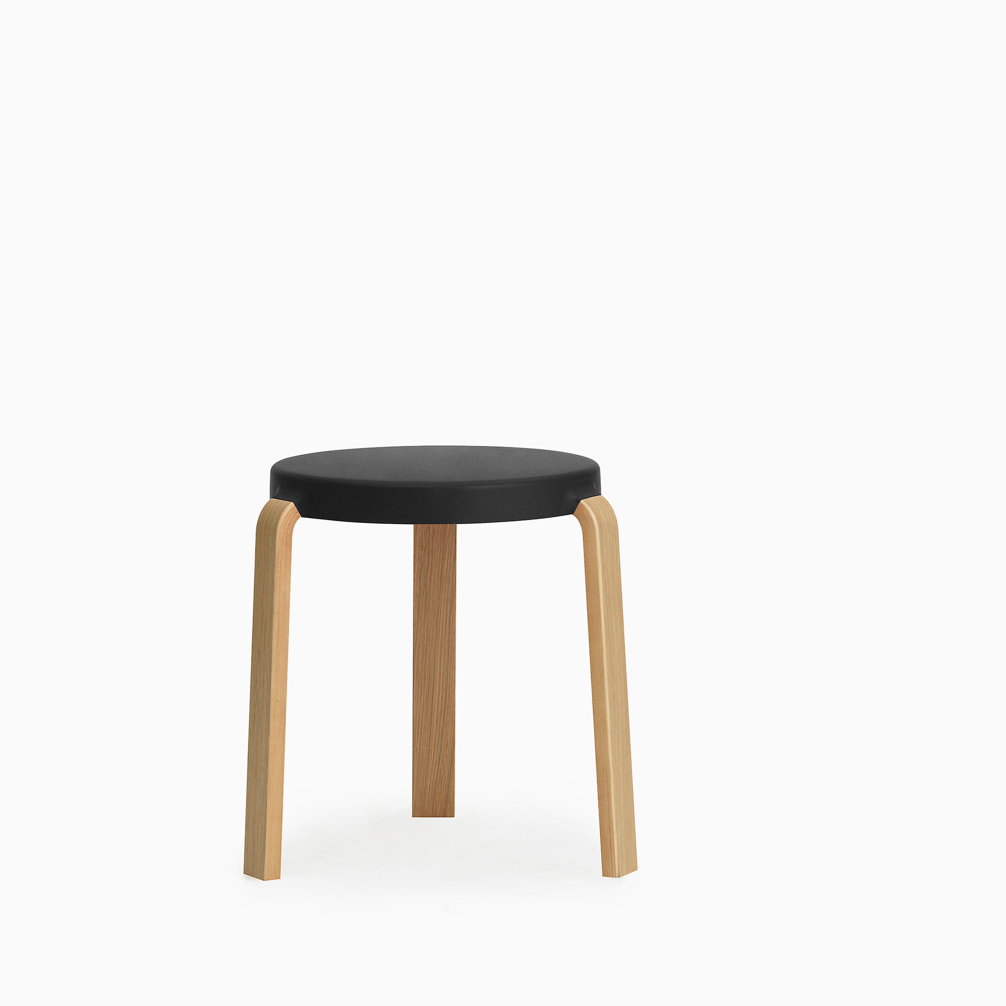 Normann Copenhagen Tap Stool Black Oak