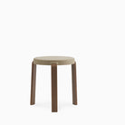 Normann Copenhagen Tap Stool Sand Walnut