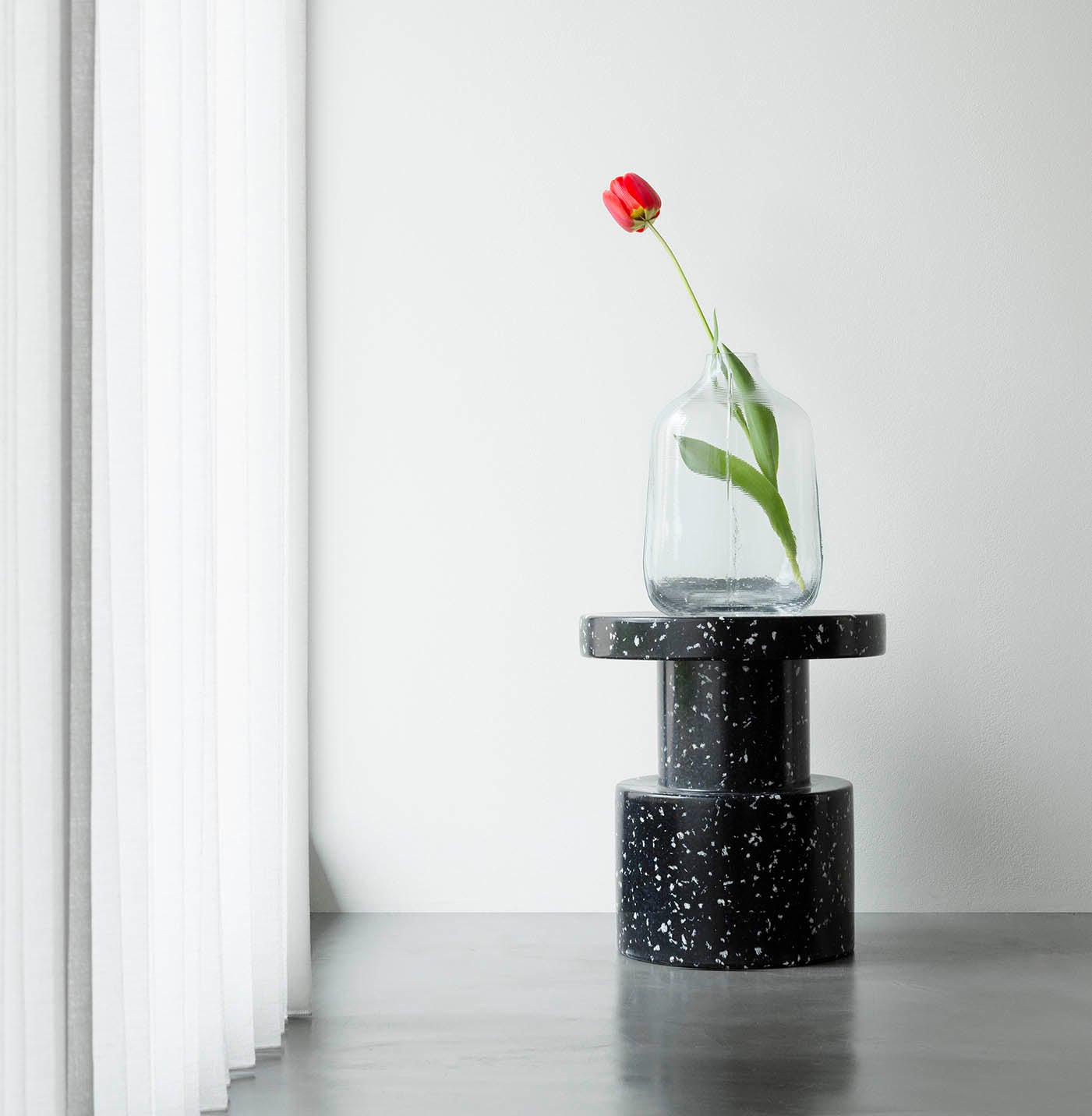 Normann Copenhagen Bit Stool Black Multi