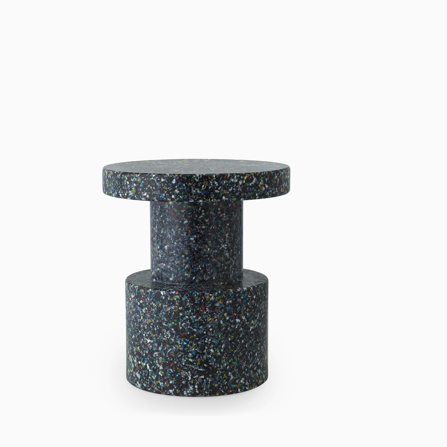 Normann Copenhagen Bit Stool Black Multi