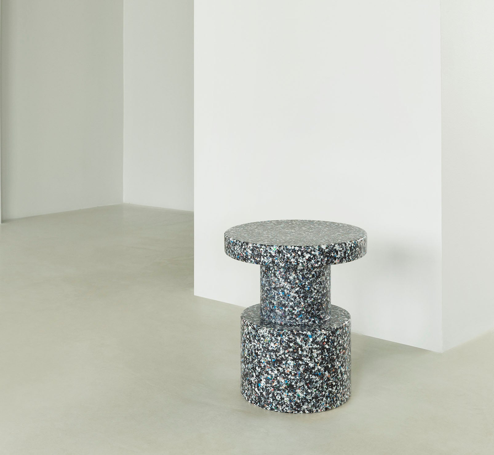 Normann Copenhagen Bit Stool Black Multi