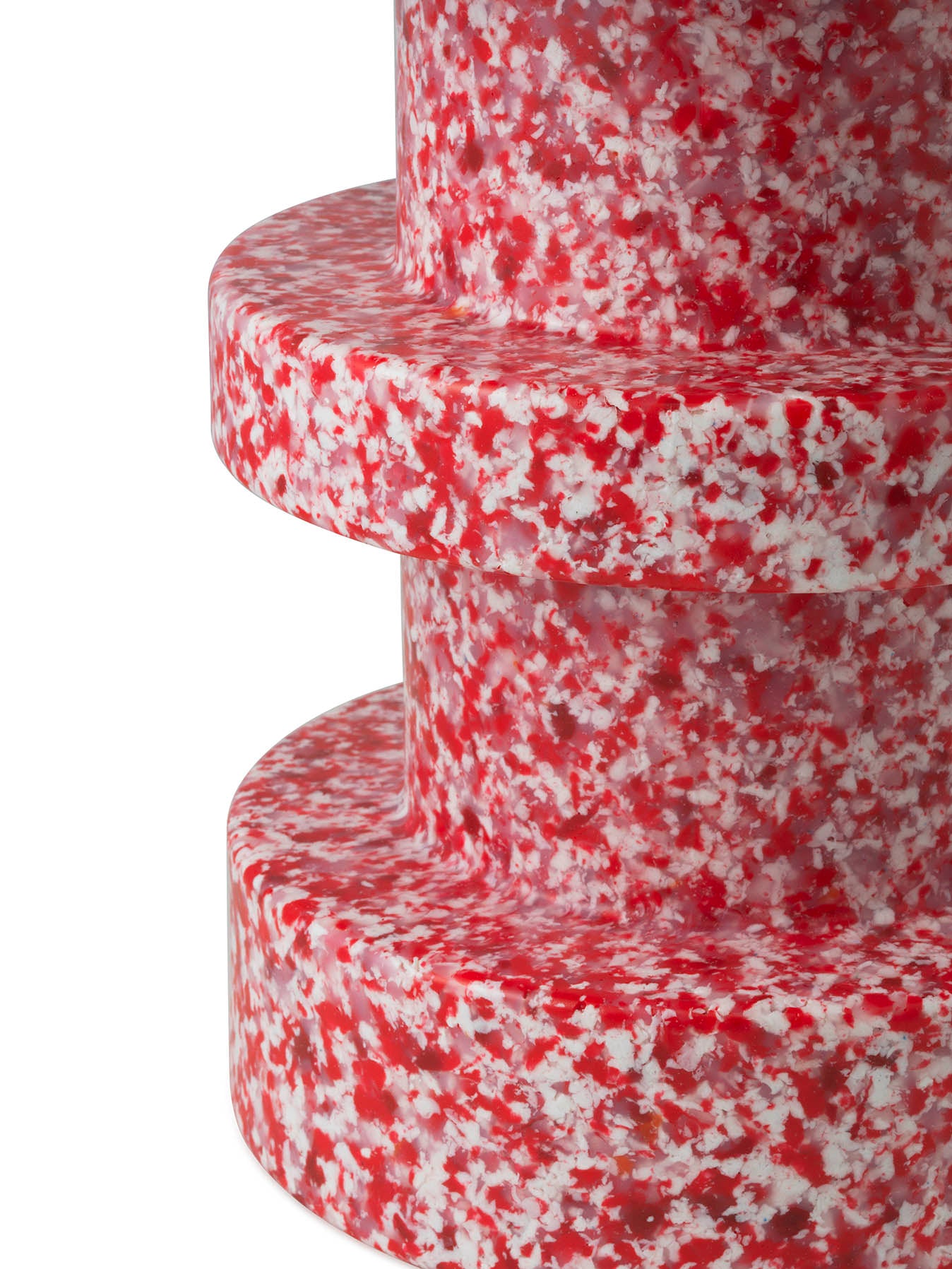 Normann Copenhagen Bit Stool Stack Red