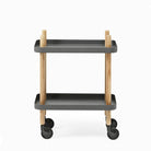 Normann Copenhagen Block Table Dark Grey