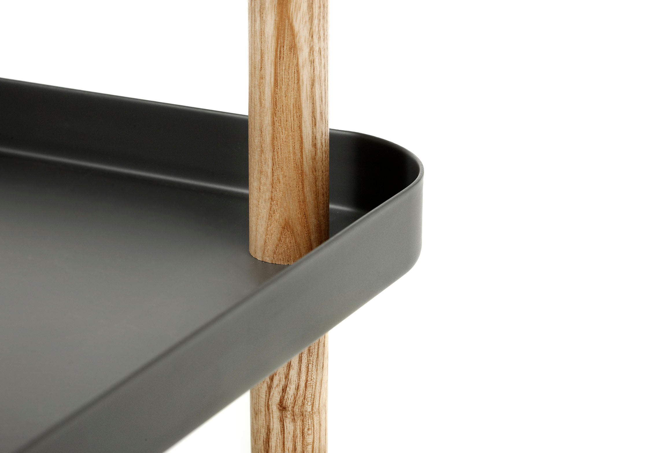 Normann Copenhagen Block Table Dark Grey Close Up