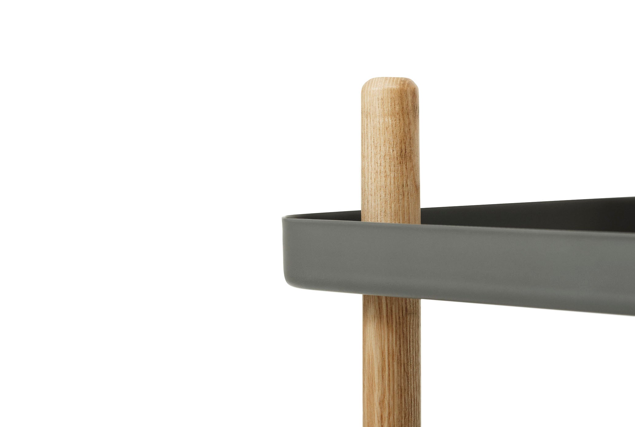 Normann Copenhagen Block Table Dark Grey Close Up