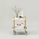 Normann Copenhagen Block Table Light Grey Display