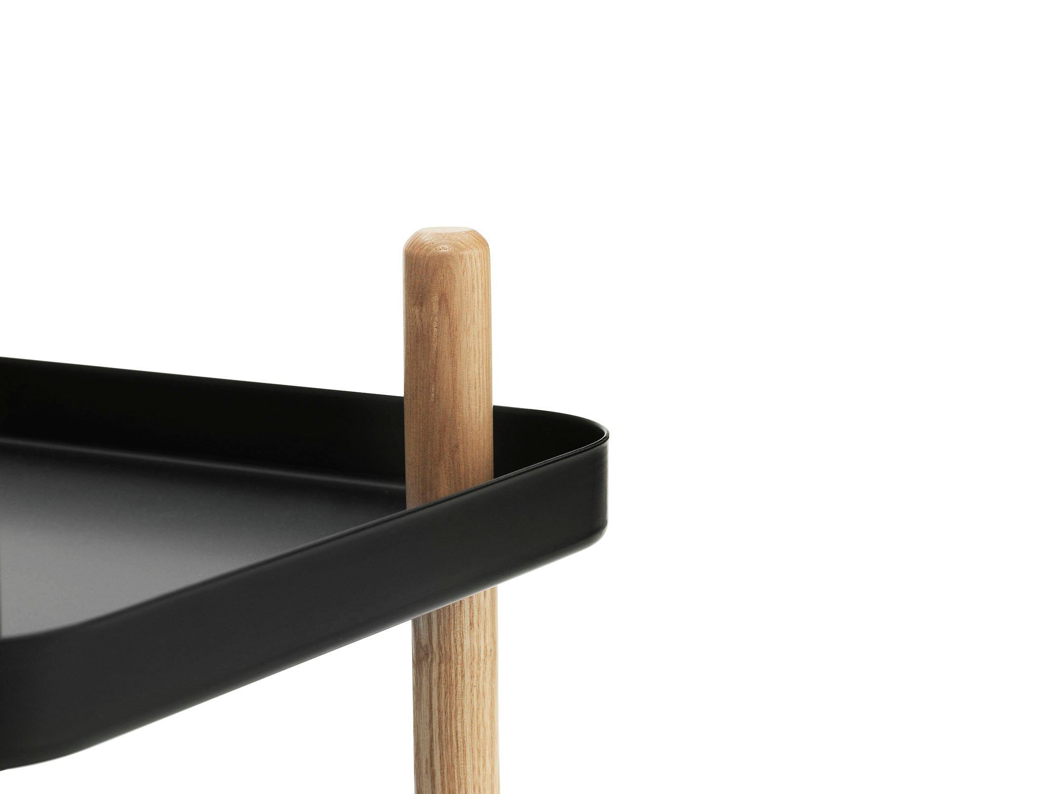 Normann Copenhagen Block Table Black Close Up