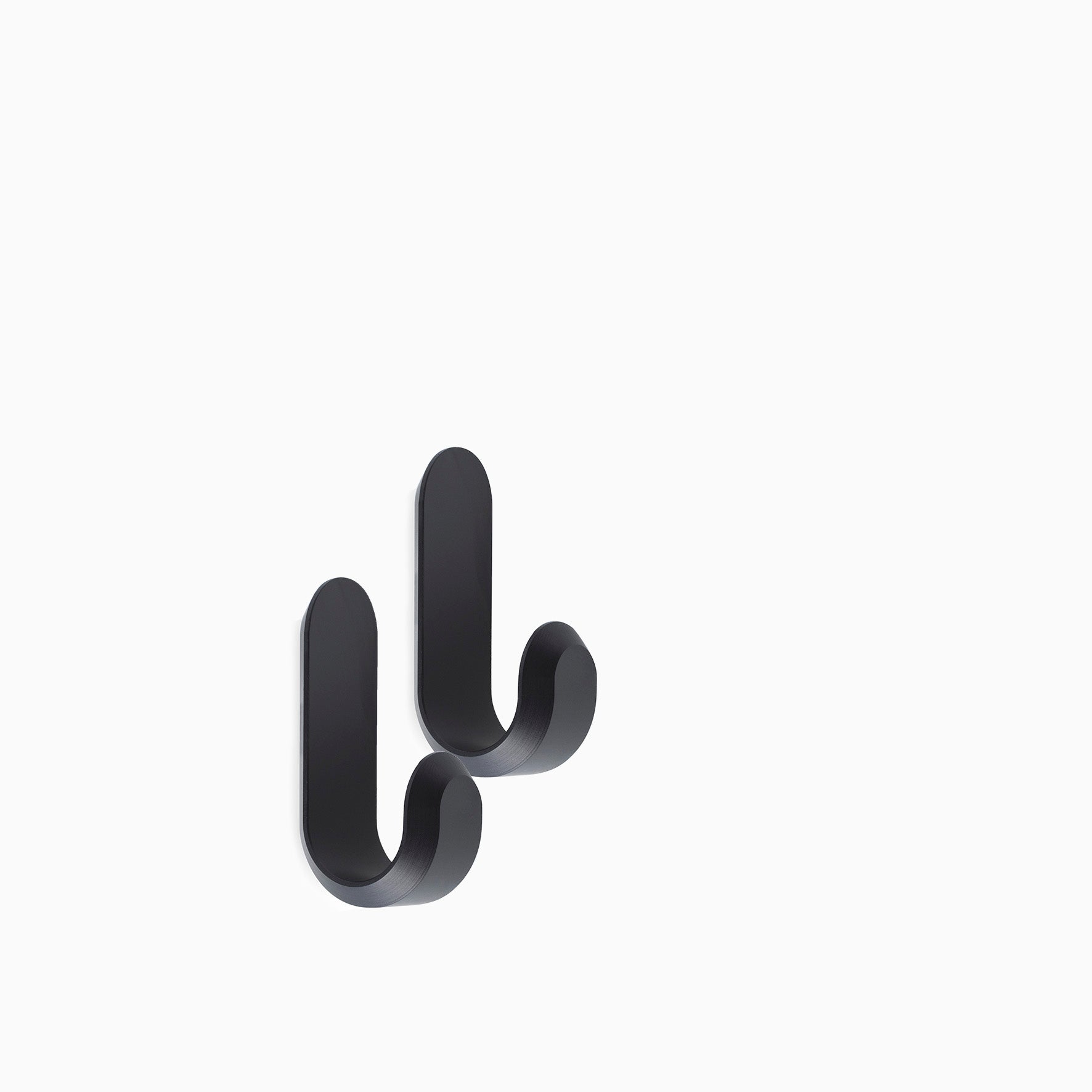 Normann Copenhagen Curve Mini Hooks Matt Black