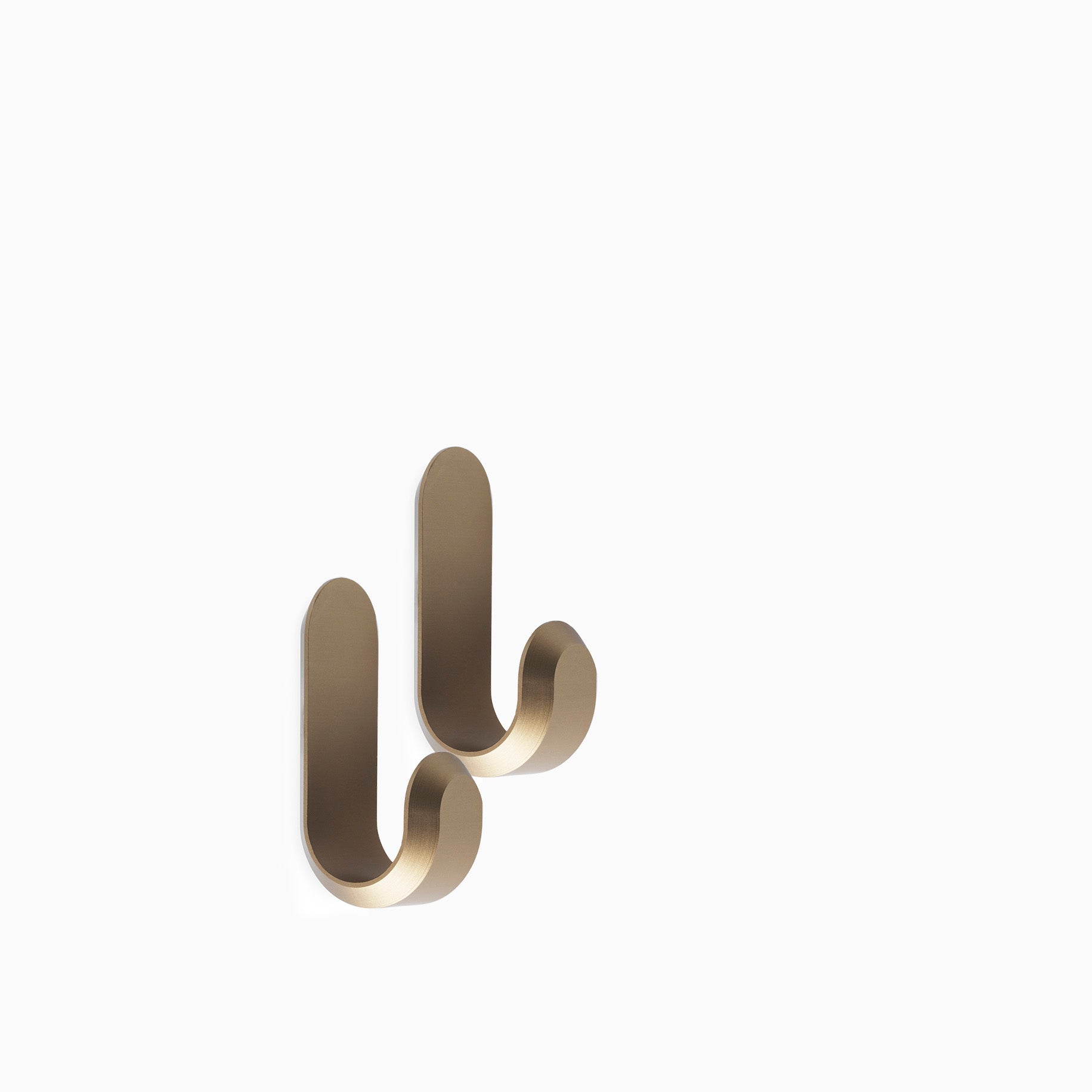 Normann Copenhagen Curve Mini Hooks Matt Gold
