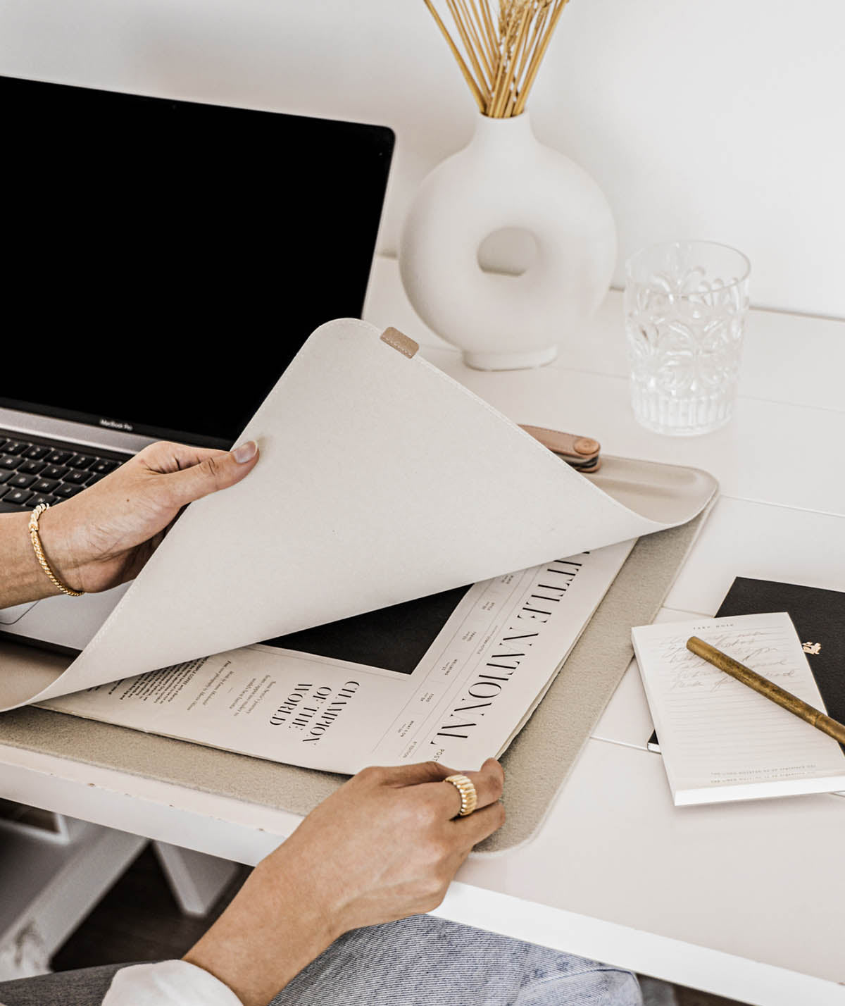 Orbitkey Desk Mat Medium Stone