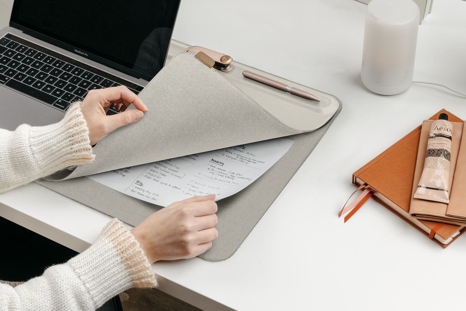Orbitkey Desk Mat Large Stone