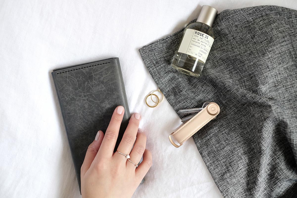 Orbitkey Leather Blush