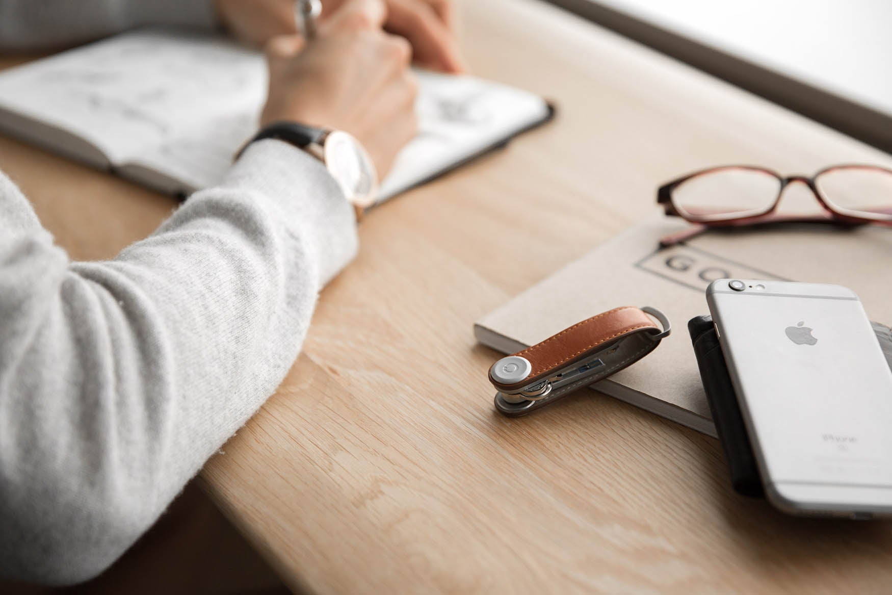 Orbitkey Leather Tan