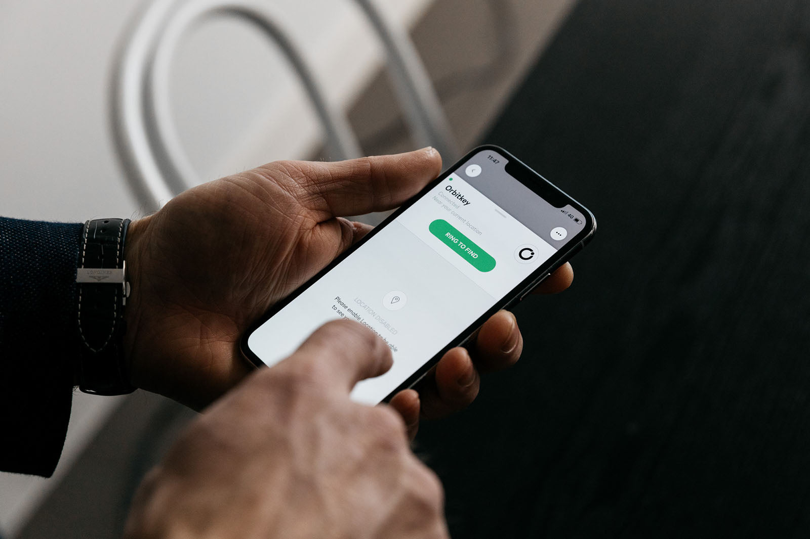 Orbitkey Tracker Black
