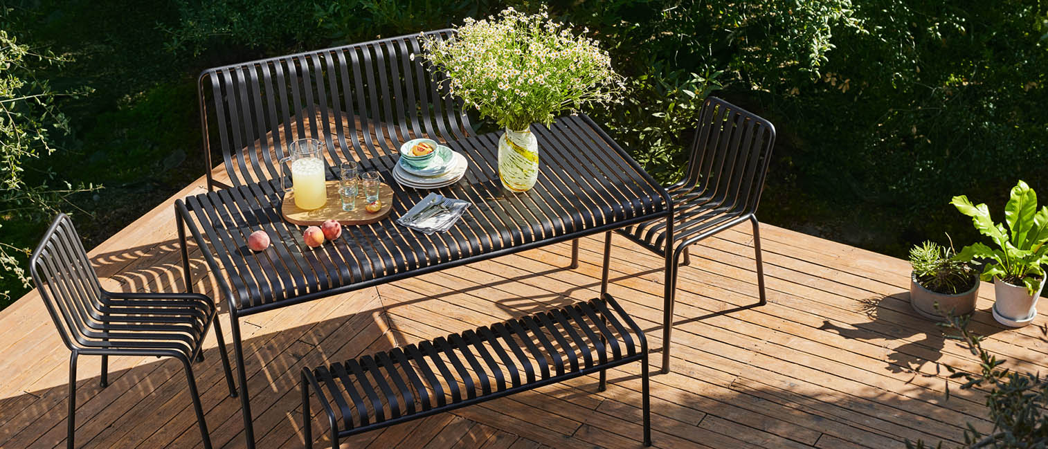 HAY Palissade Dining Bench Without Arms