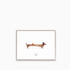Paper Collective Doug The Daschund 30x40cm