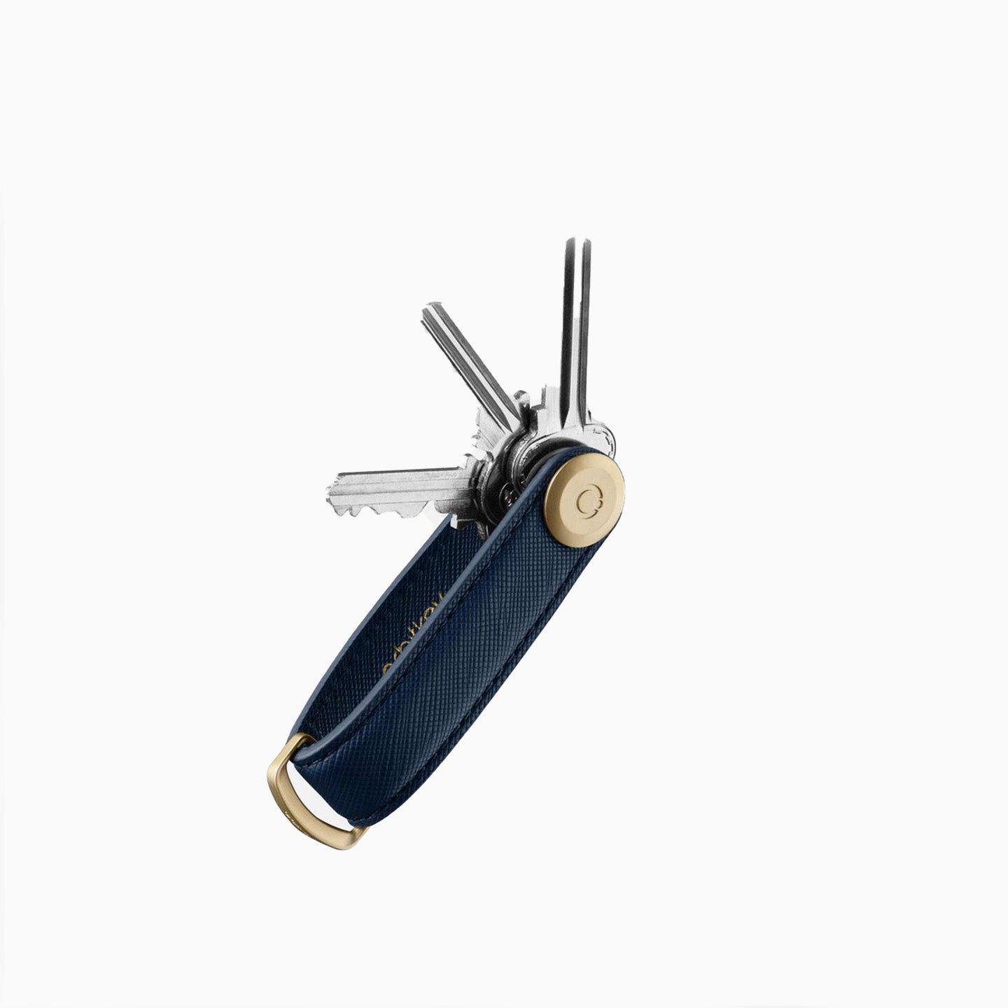 Orbitkey Saffiano Leather Oxford Blue