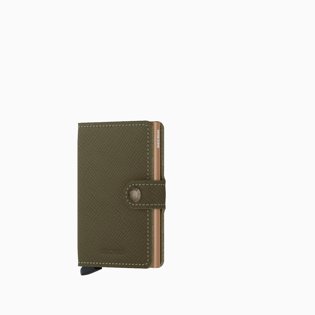 Secrid Mini Wallet Saffiano Olive