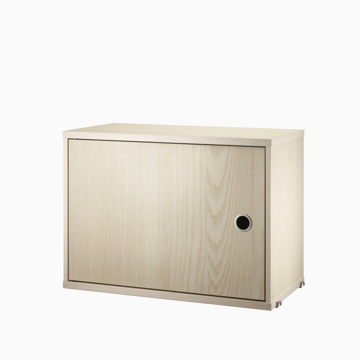 String Cabinet with Sliding Doors 58cm Ash