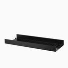 String Metal Shelf High Edge 78cm Black
