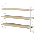 String Pocket Shelf White and Ash