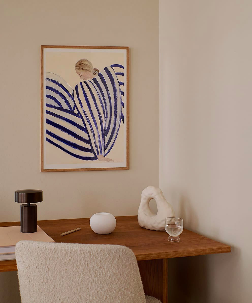 Poster Club Sofia Lind Blue Stripe at Concorde