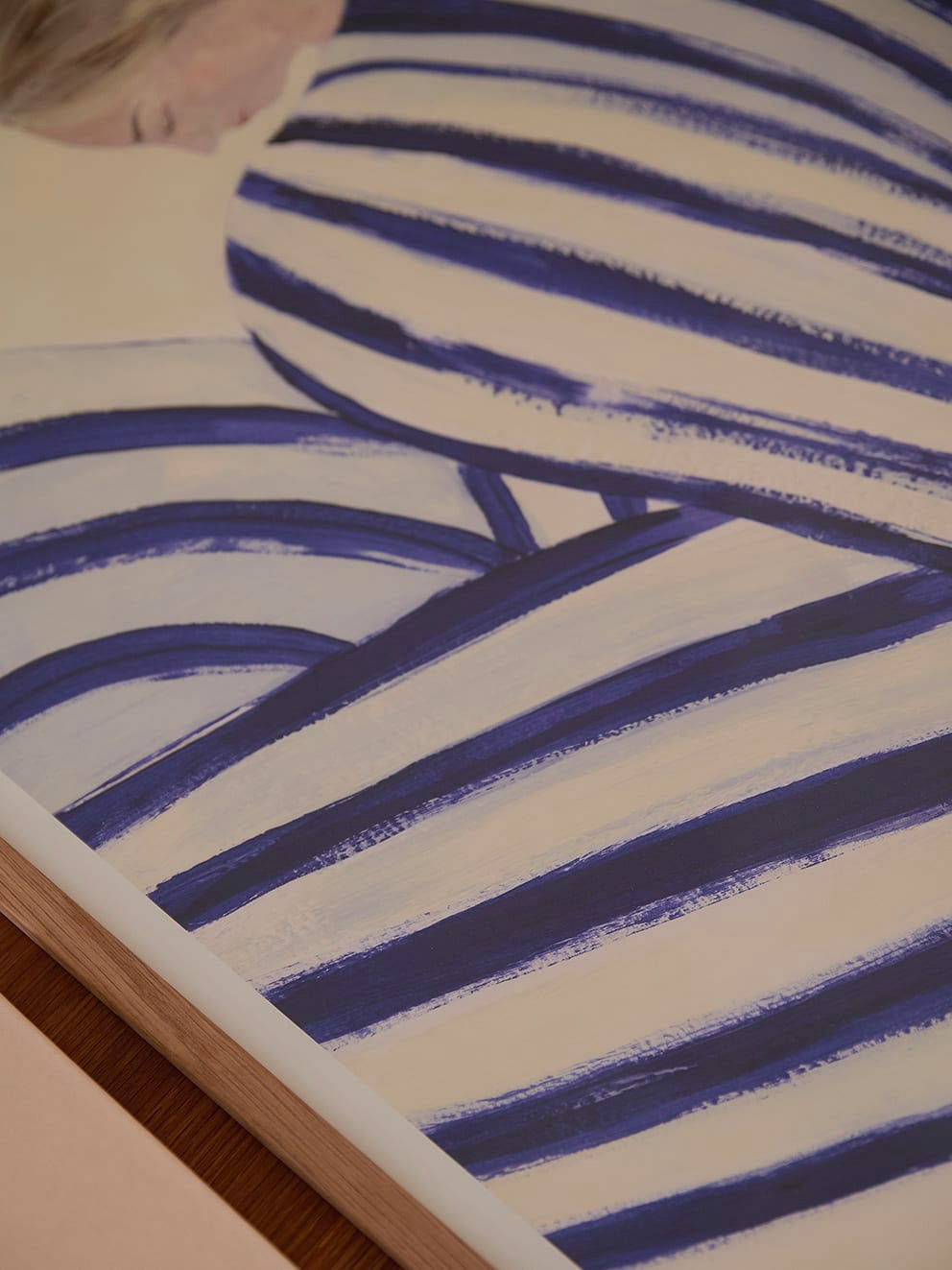 Poster Club Sofia Lind Blue Stripe at Concorde