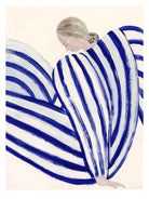 Poster Club Sofia Lind Blue Stripe at Concorde