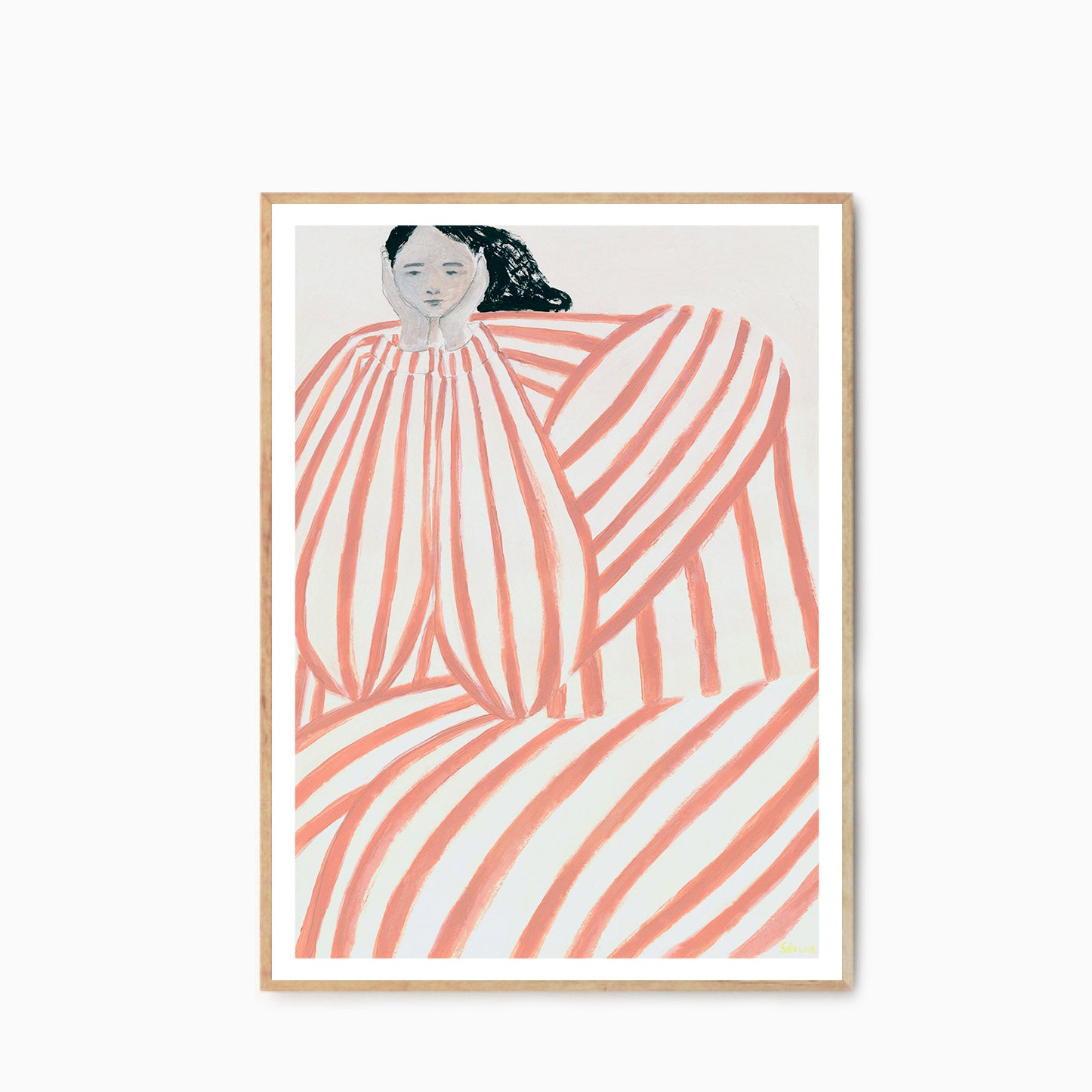 The Poster Club Sofia Lind - Still Waiting – Arrival Hall