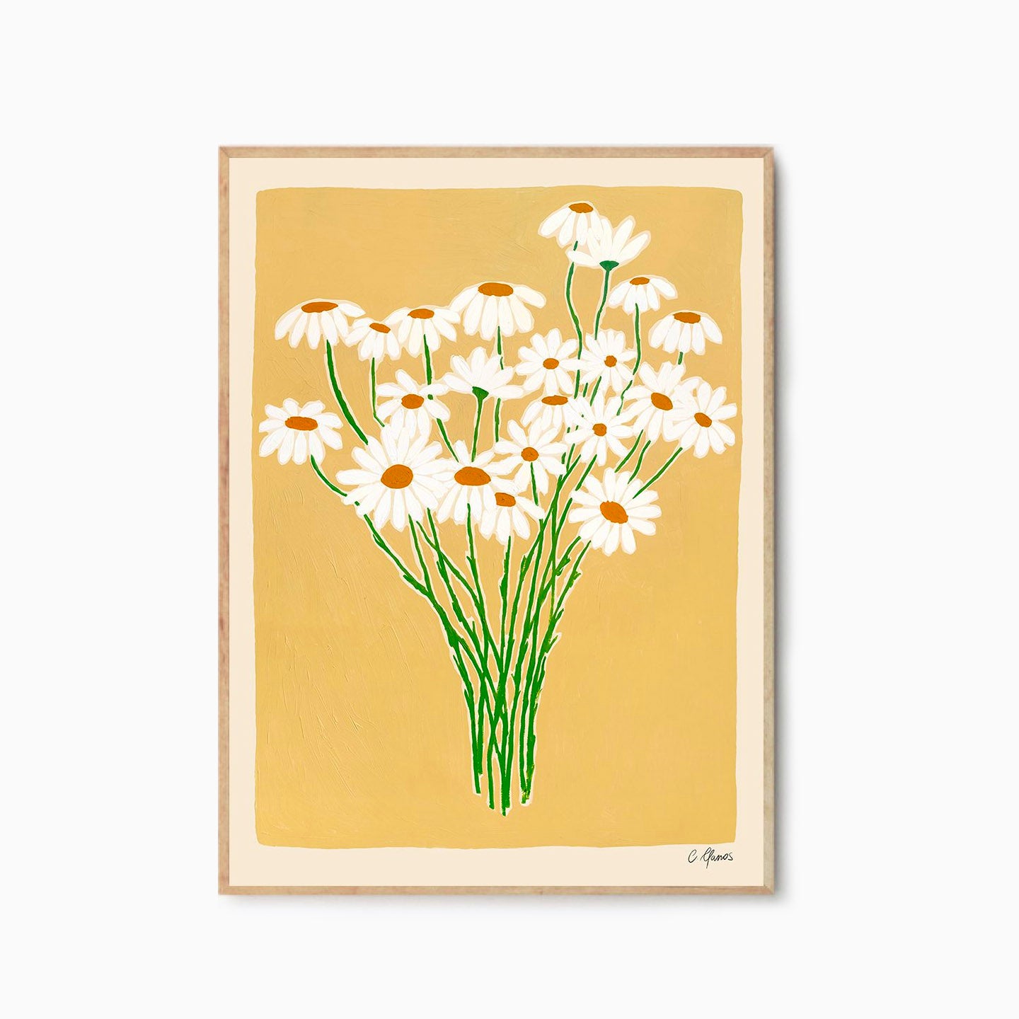 The Poster Club Carla Llanos Daisies