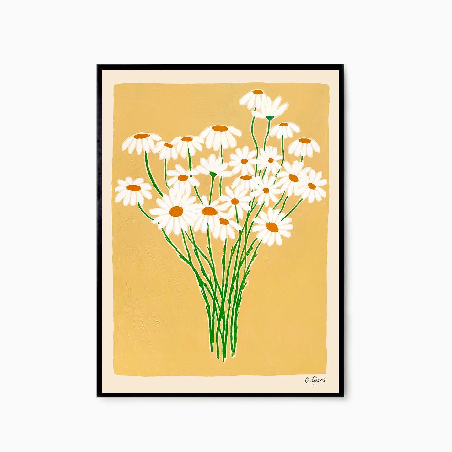 The Poster Club Carla Llanos Daisies