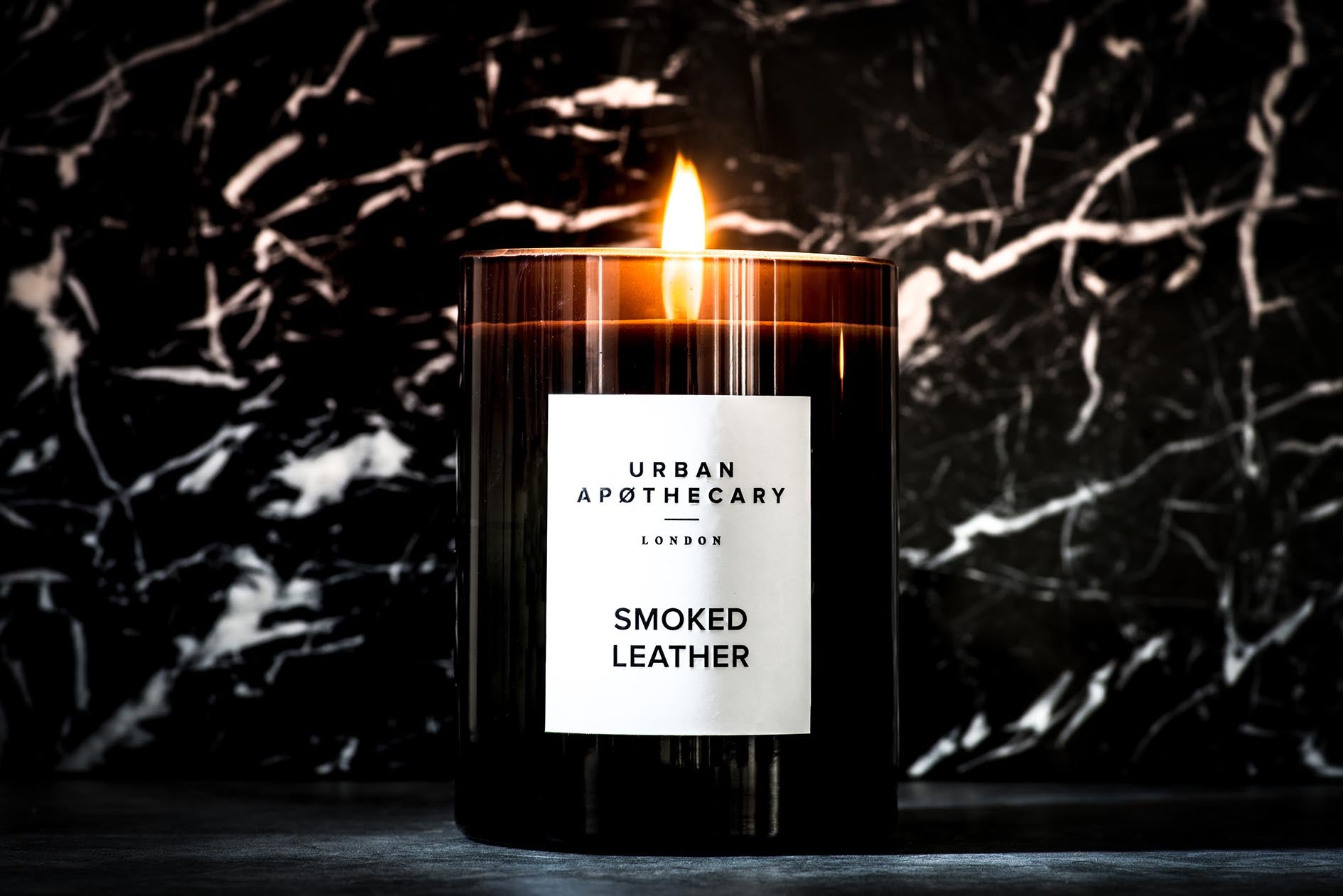 Urban Apothecary Candle Smoked Leather