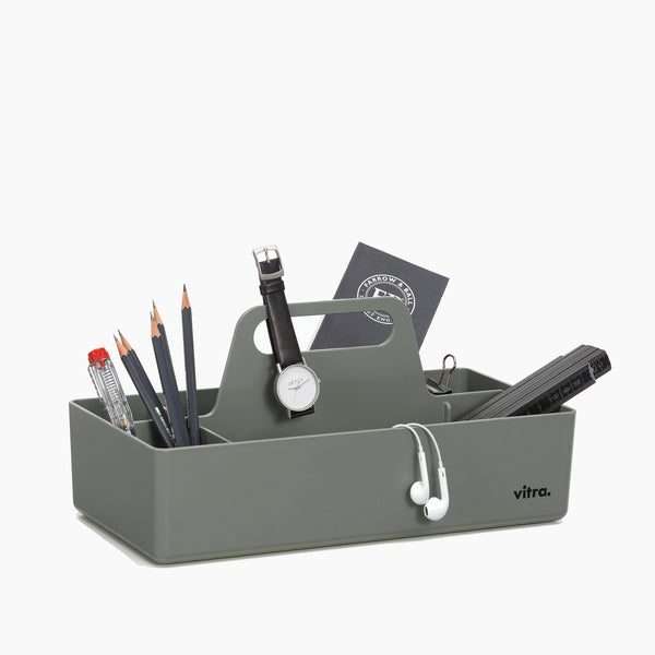 小物入れ Vitra ToolBox / Sand Grey Limited 2024 Vitra Toolbox RE / 2021 Limited Color GRAY - MID-Century MODERN