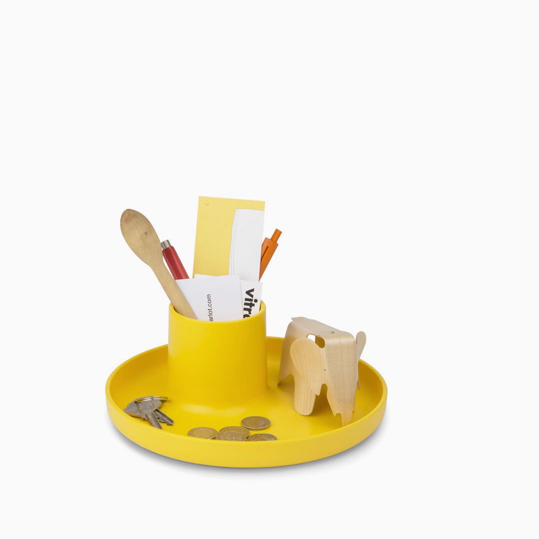 Vitra O-tidy Yellow