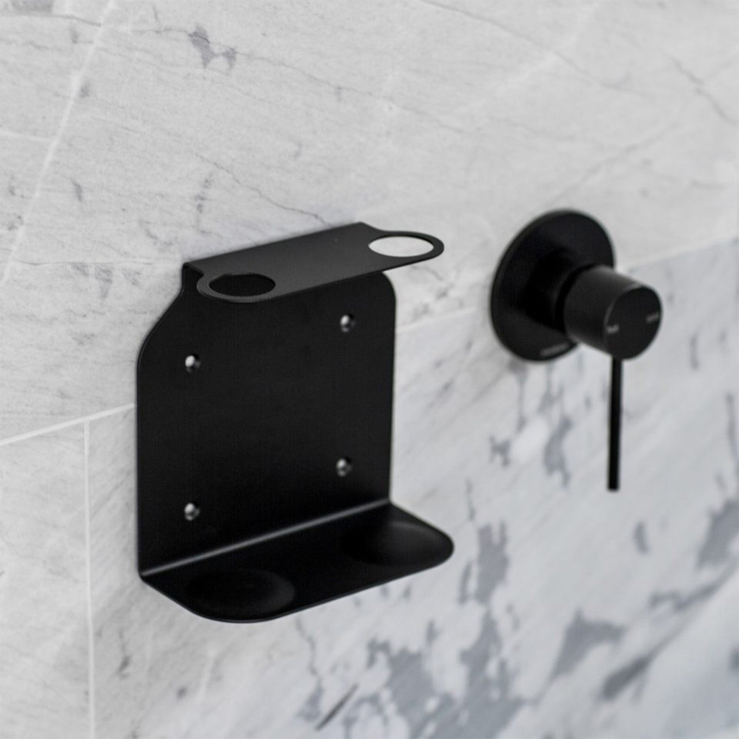 Designstuff Dual Soap Dispenser Black